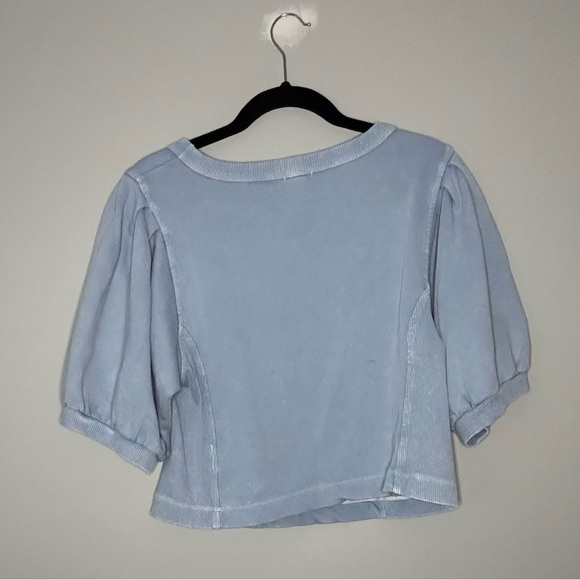 Aerie Seams Right Short Sleeve Sweatshirt - Picture 3 of 3